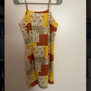 NWT Cider Patchwork Mini Dress